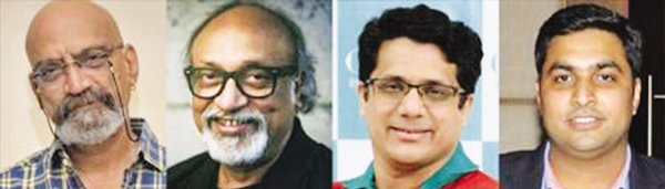 KS Chakravarthy (Chax), KV Sridhar (Pops), Ritesh Ghosal and Rahul Puri